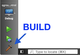 QtCreator Build Button